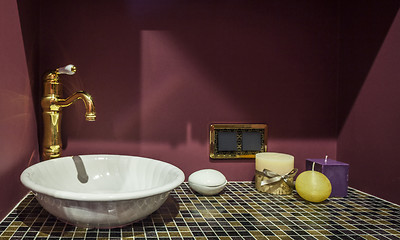 Image showing Bathroom sink