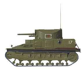 Image showing Vickers Medium Mk I