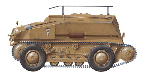 Image showing Sdkfz 254 recon