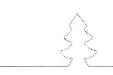 Image showing Christmas tree