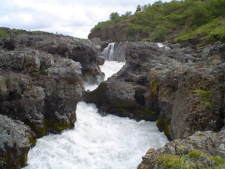 Image showing white river