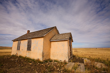 Image showing Abandoned school