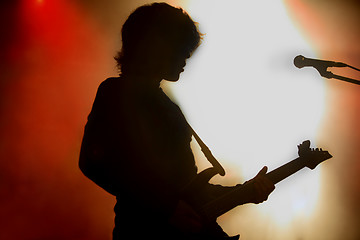 Image showing Guitarist