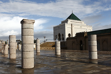 Image showing Mausoleum of Mohammed V in Rabat