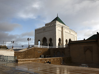 Image showing Mausoleum of Mohammed V in Rabat