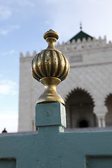 Image showing Mausoleum of Mohammed V in Rabat