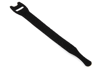 Image showing Velcro cable tie in black