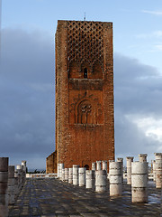 Image showing Hassan Tower in Rabat