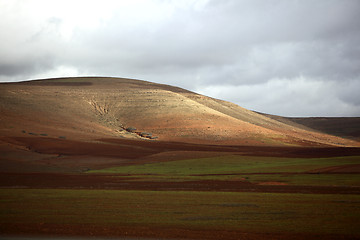 Image showing Beautiful landscape on the way to Marrakech