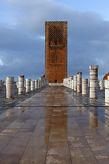 Image showing Hassan Tower in Rabat