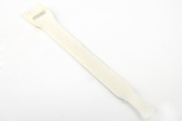 Image showing Velcro cable tie in white