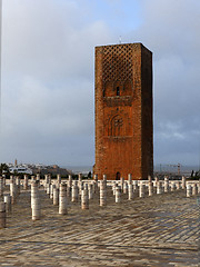 Image showing Hassan Tower in Rabat