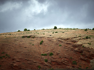 Image showing Beautiful landscape on the way to Marrakech