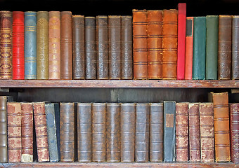 Image showing Medieval books