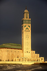 Image showing Hassan II Mosque in Casablanca