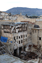 Image showing Dyeing in Fes