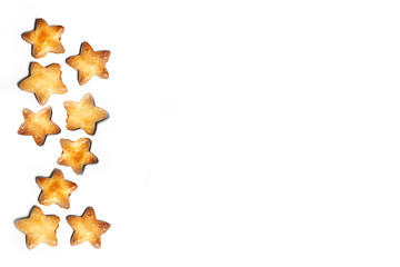 Image showing Star cookies 