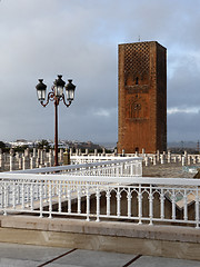 Image showing Hassan Tower in Rabat