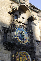 Image showing World clock in Prague