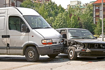 Image showing Crash accident