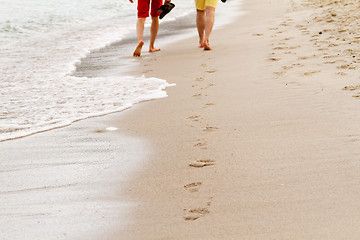 Image showing Sandy beach