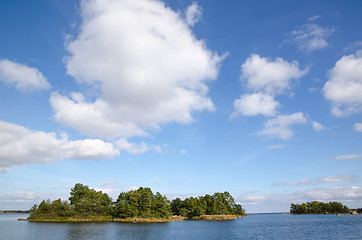 Image showing Small island by the coast