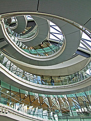 Image showing Circular stairway