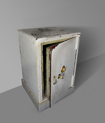 Image showing rundown safe