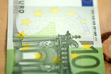 Image showing New euro banknotes