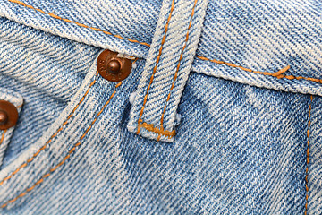 Image showing Jeans texture background