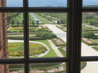 Image showing Reggia di Venaria gardens