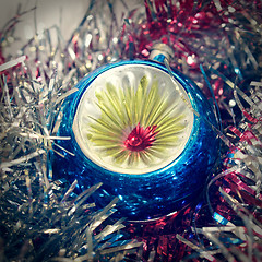 Image showing Retro look Christmas decoration
