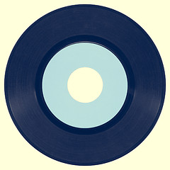 Image showing Retro look Record