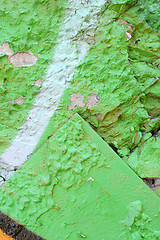 Image showing light grunge mint green paint background texture