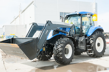 Image showing Plow tractor. Tyumen. Russia