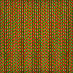 Image showing Needlework Background, Red Green Pattern. EPS 10