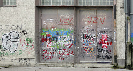 Image showing graffiti in Dublin