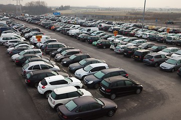 Image showing Many Cars