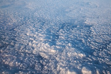 Image showing Clouds from above