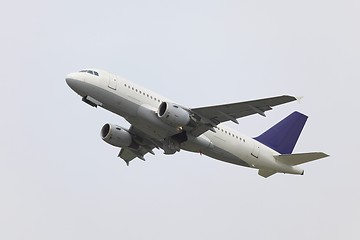 Image showing Plane Climbing