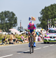 Image showing The Cyclist Damiano Cunego