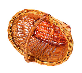 Image showing Empty wicker basket