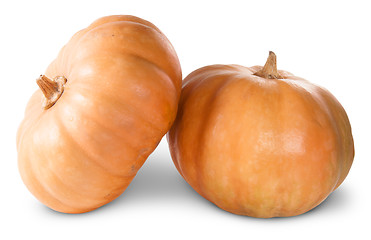 Image showing Mini Orange Pumpkins