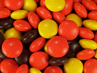 Image showing Full Frame Candy Pieces
