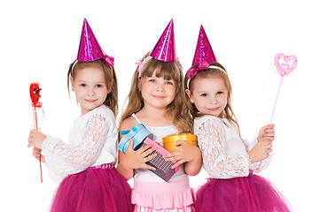 Image showing Little girls