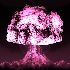 Image showing Nuclear mushroom