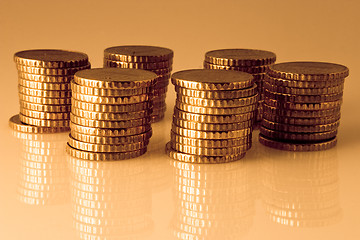 Image showing Pile of coins