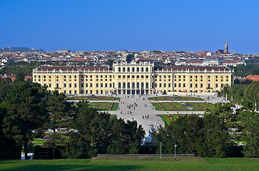 Image showing Schloss Schoenbrunn