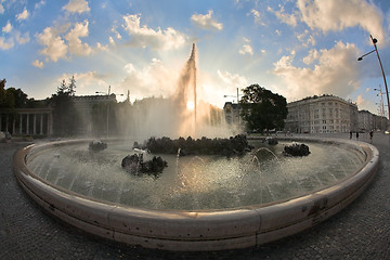 Image showing Fountain in Vienna