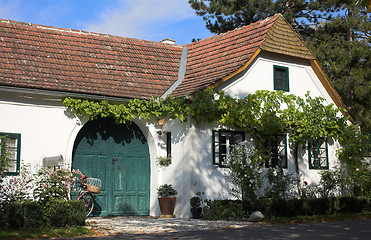 Image showing Close-up of a farm house
